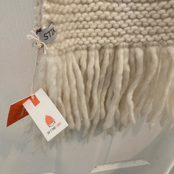 Shit that I knit Trowbridge Scarf White Lie Cream - Picture 12 of 12